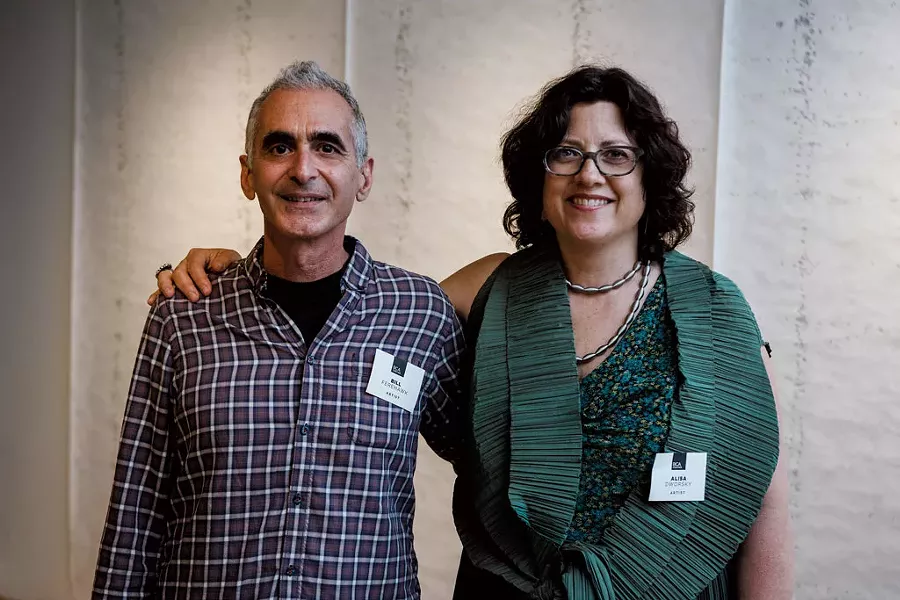 Bill Ferehawk and Alisa Dworsky - COURTESY OF BCA CENTER