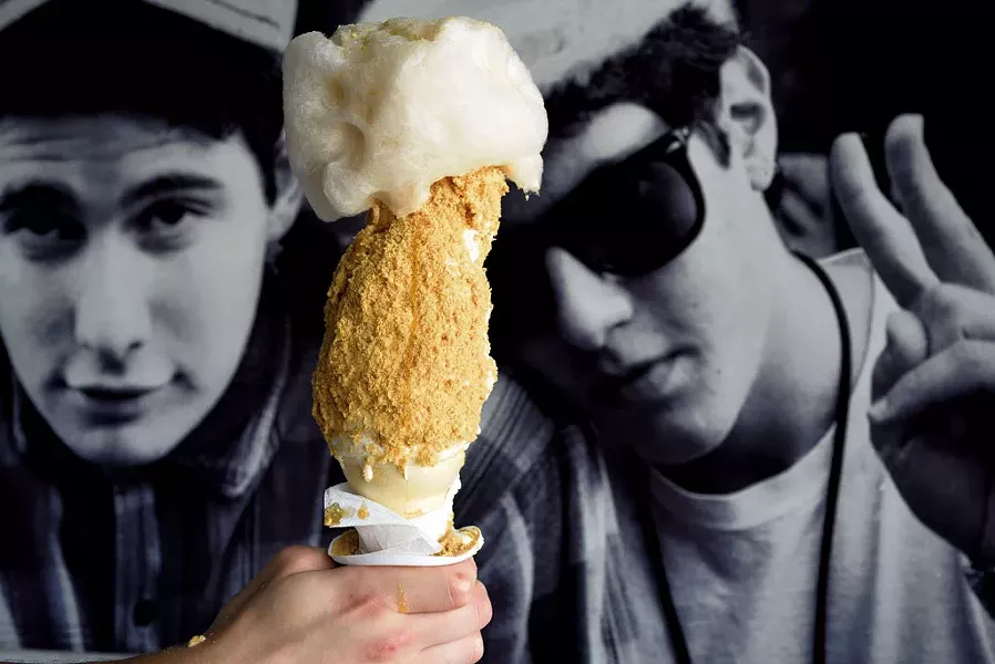 Bad Larry maple creemee sundae at Canteen Creemee Company - JEB WALLACE-BRODEUR