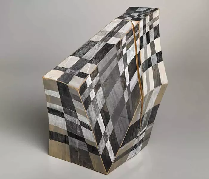 "Shadow Portrait" by Clark Derbes - COURTESY OF HALL ART FOUNDATION