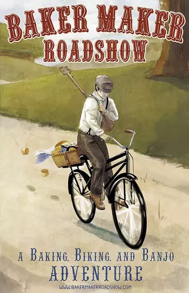 Poster for the "Baker Maker Roadshow" - COURTESY OF MARTIN PHILIP