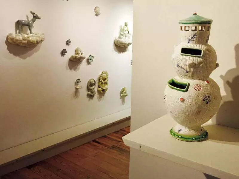 Money bank by Liz Quackenbush - COURTESY OF BIGTOWN GALLERY