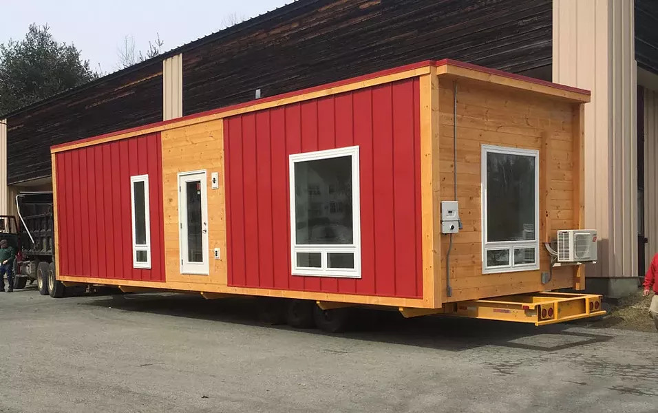 Vermod's traveling model home - COURTESY OF VERMOD