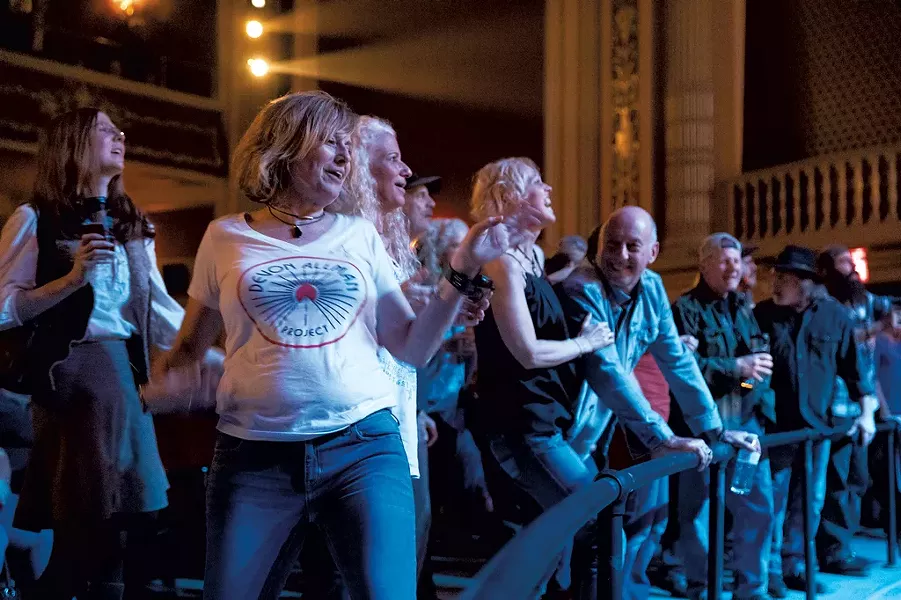The audience at the Allman Betts Band show at the Strand in March - FILE: GABRIEL DICKENS