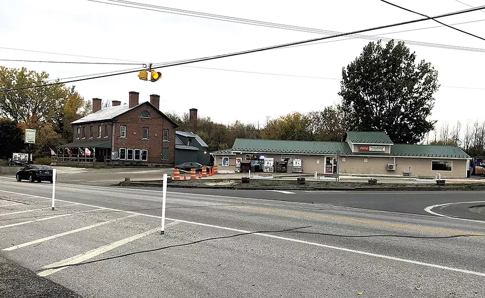 Intersection of Routes 2 and 314 in South Hero - MOLLY WALSH