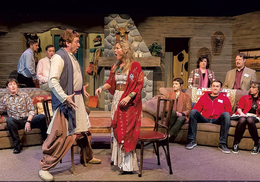 From left: Shannon Lowe, Jon van Luling, David Belvedere, Patrick Clow, Jennifer Brownell, Carly Bennett, Nan Murat, Noah Detzer, Bob Martin and Georgia Malone-Wolfsun - COURTESY OF LINDSAY RAYMONDJACK PHOTOGRAPHY