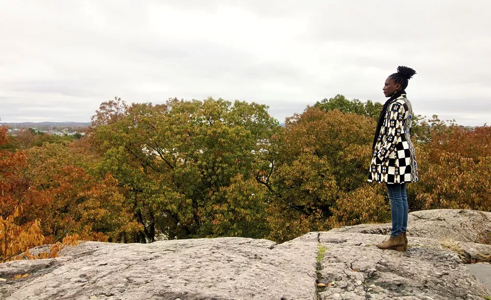 "Fly," a photograph of U Meleni by Shanta Lee Gander - COURTESY OF SHANTA LEE GANDER