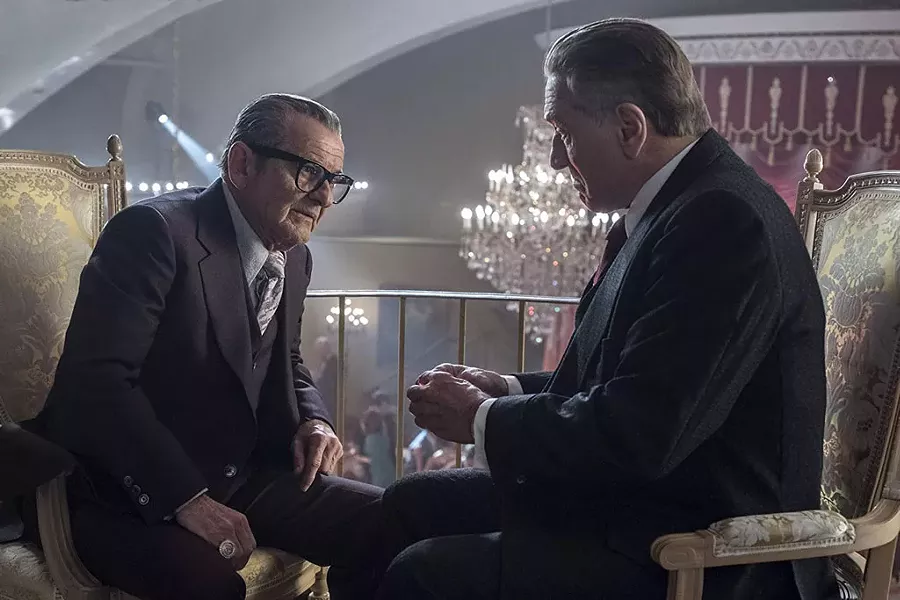 MOB RULE Pesci and De Niro return to their good fellowship in Scorsese’s crime epic about the rise and fall of a loyal enforcer.