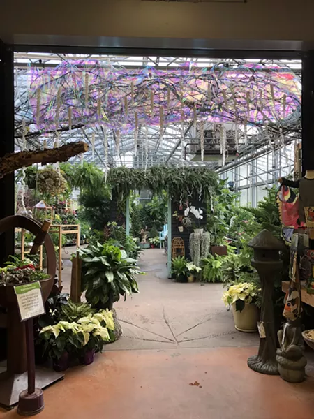 Festive decorations at the Williston location of Gardener's Supply - JORDAN BARRY