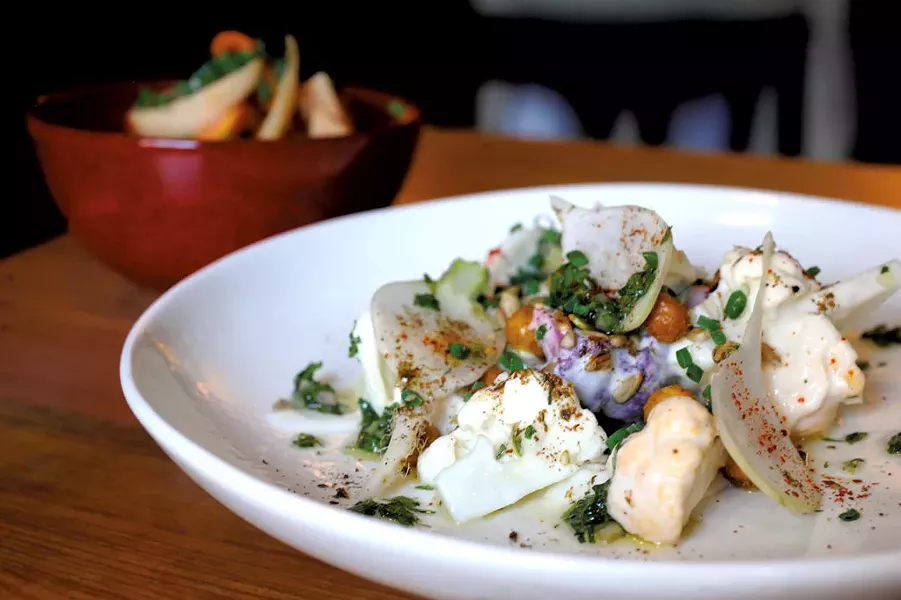 Cauliflower salad - JEB WALLACE-BRODEUR
