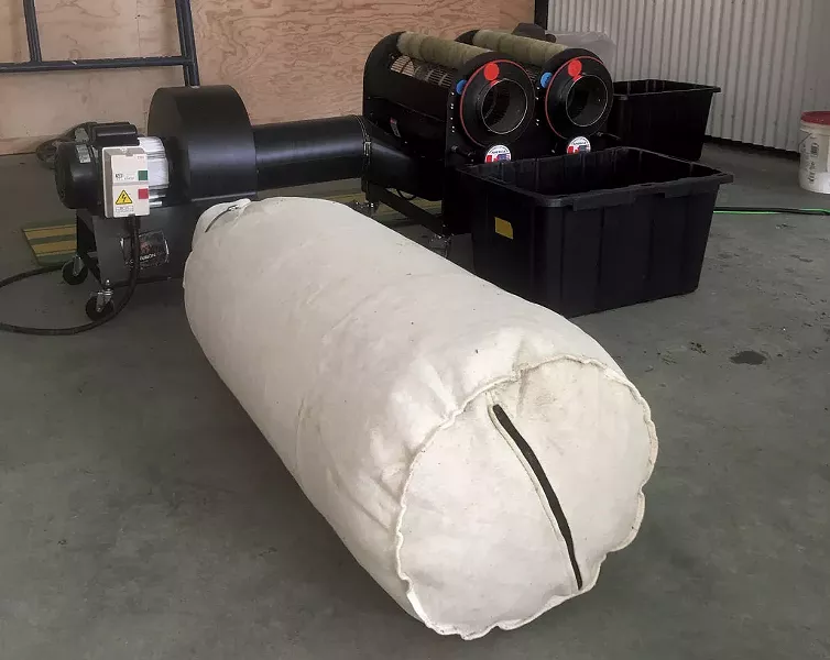 CenturionPro hemp trimmer - COURTESY OF JACK NICHOL.
