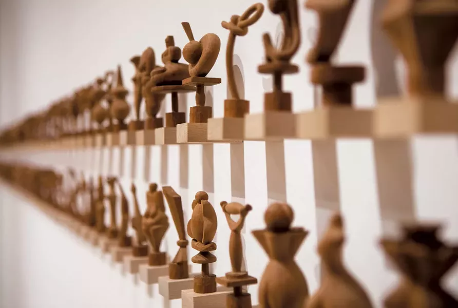 Eric Nelson's sculptures