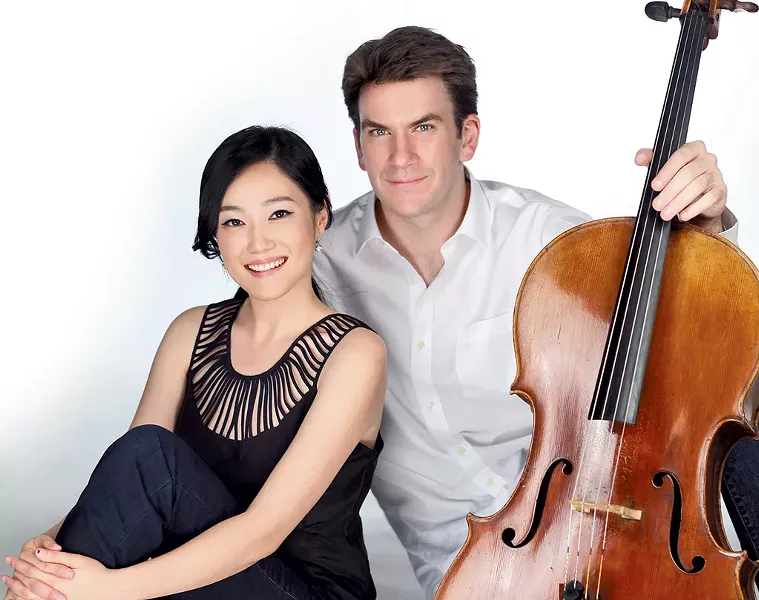 Jeewon Park and Edward Arron - COURTESY OF HA-SOO KIM