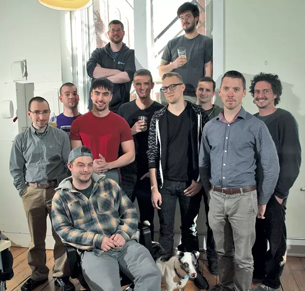 The coders at Daft Labs - MATTHEW THORSEN