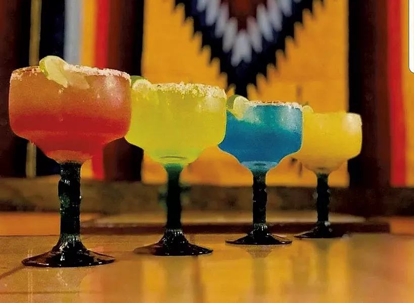 Margaritas at La Casa Loco Bar & Grill - COURTESY OF LA CASA BAR & GRILL
