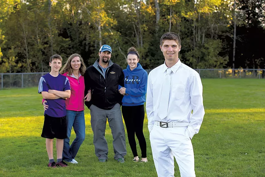 Left to right: Jack King, Barb Limoge-King, Bill King, Olivia King and Sam King - DON WHIPPLE