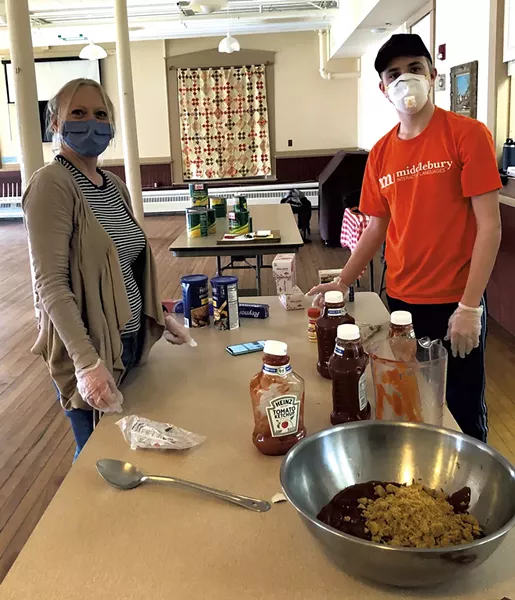 Charter House volunteer cooks - COURTESY OF CHARTER HOUSE