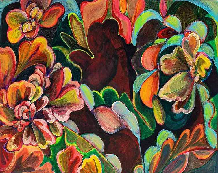 "When We Come Together We Will Fit Like Matched Wallpaper and It Will Feel Like Old Times" by Wylie Garcia - COURTESY OF SOAPBOX ARTS