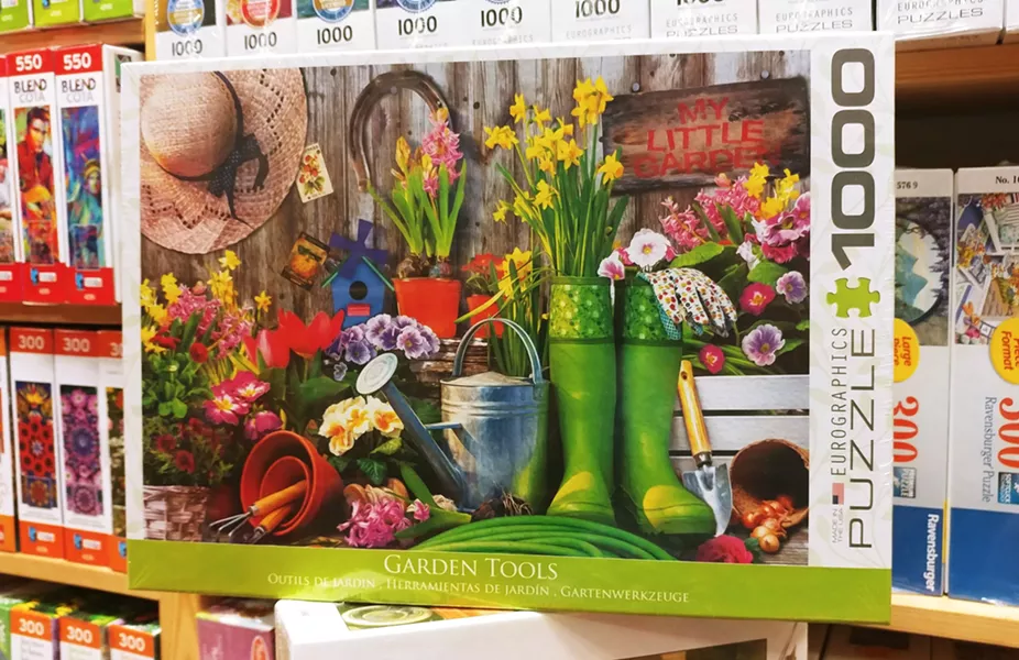 Garden Tools Puzzle - COURTESY
