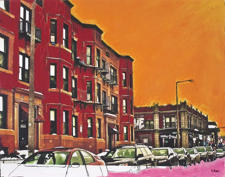 Robert Gold, “Brookline Building"