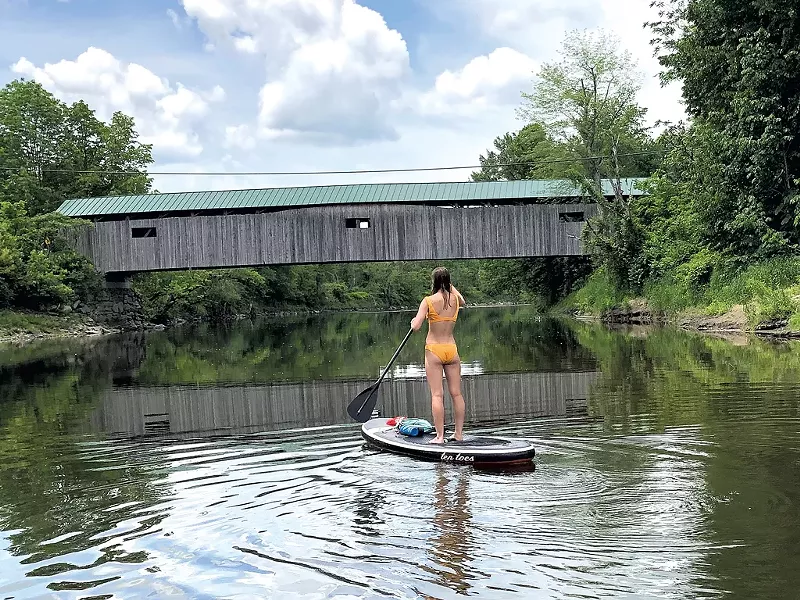 Outing on the Lamoille River with Vermont Canoe & Kayak - COURTESY OF VERMONT CANOE & KAYAK