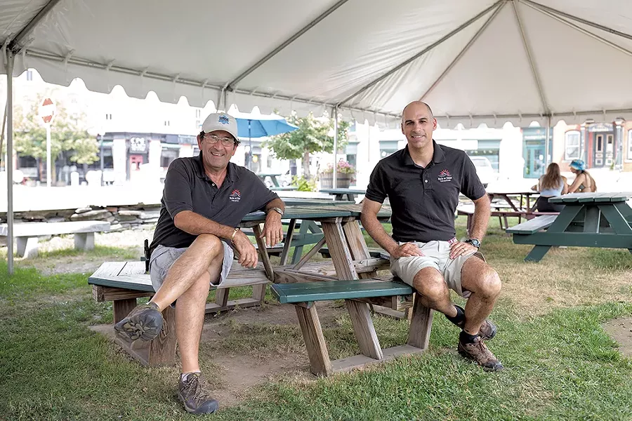 Perry Armstrong (left) and Peter Martel - BEN DEFLORIO ©️ SEVEN DAYS