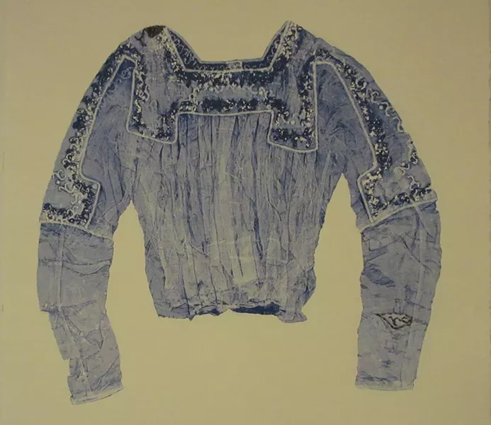 "Blue Beaded Bodice" - AMY LILLY