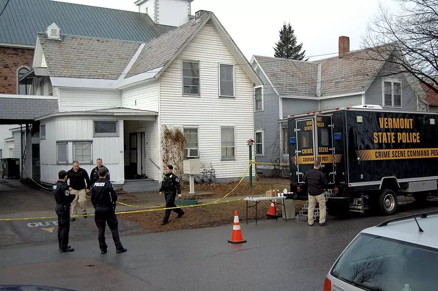 The scene of the shooting on Elmwood Avenue - MATTHEW ROY