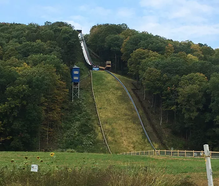 Harris Hill Ski Jump - PAMELA POLSTON ©️ SEVEN DAYS