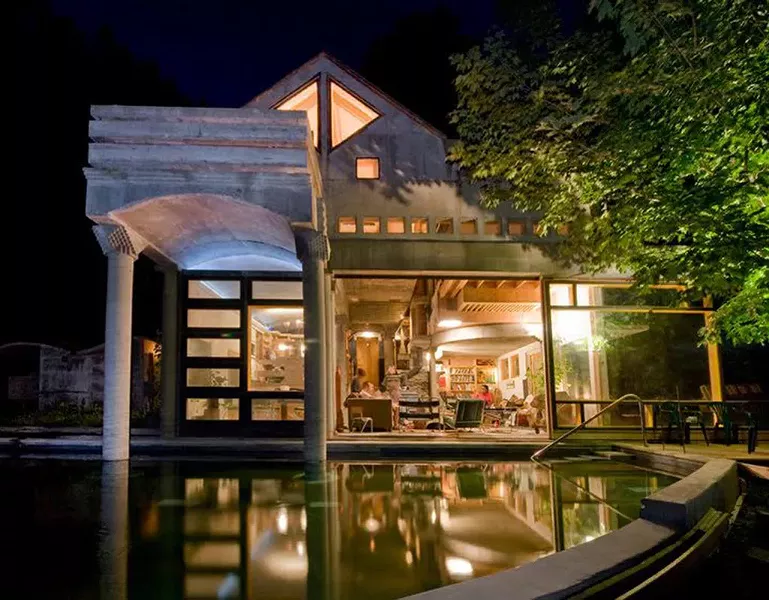 Architect David Sellers' home at Prickly Mountain - COURTESY OF DAVID SELLERS