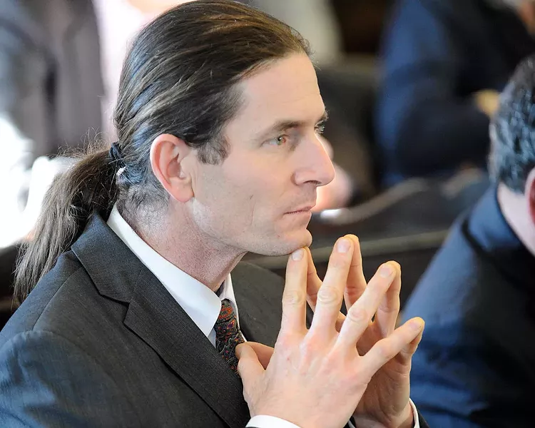 Sen. David Zuckerman (P/D-Chitttenden), a Democratic candidate for lieutenant governor. - JEB WALLACE-BRODEUR