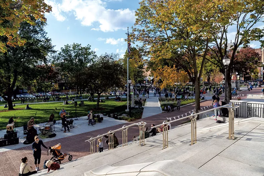 Burlington's City Hall Park - RENEE GREENLEE | COURTESY OF BURLINGTON CITY ARTS