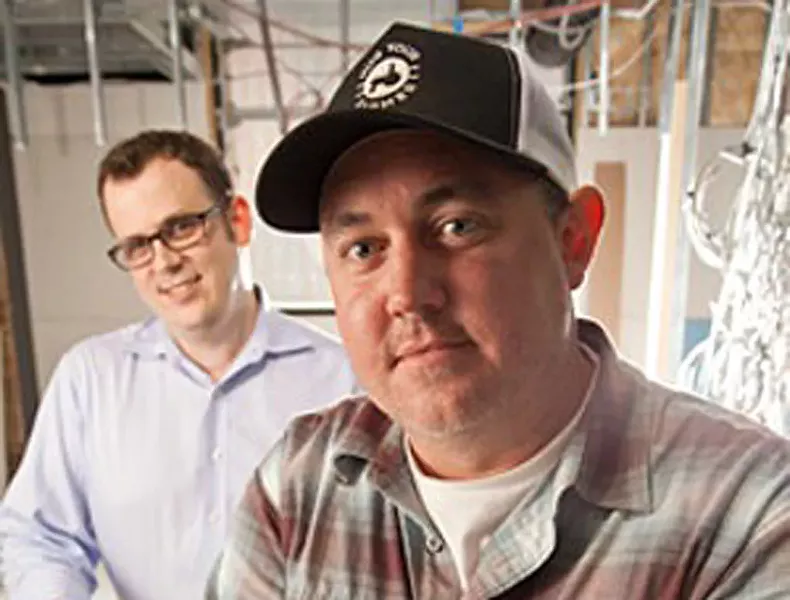 Will McNeil (left) and Eric Warnstedt - FILE: MATTHEW THORSEN
