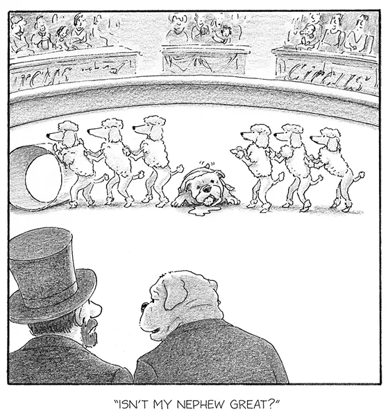 Cartoon - COURTESY OF HARRY BLISS