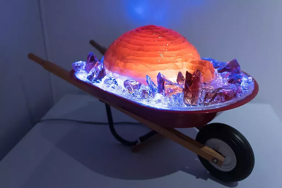 "Igloo a Go-Go" by Benjamin Wright - COURTESY OF ANDY DUBACK/ SHELBURNE MUSEUM