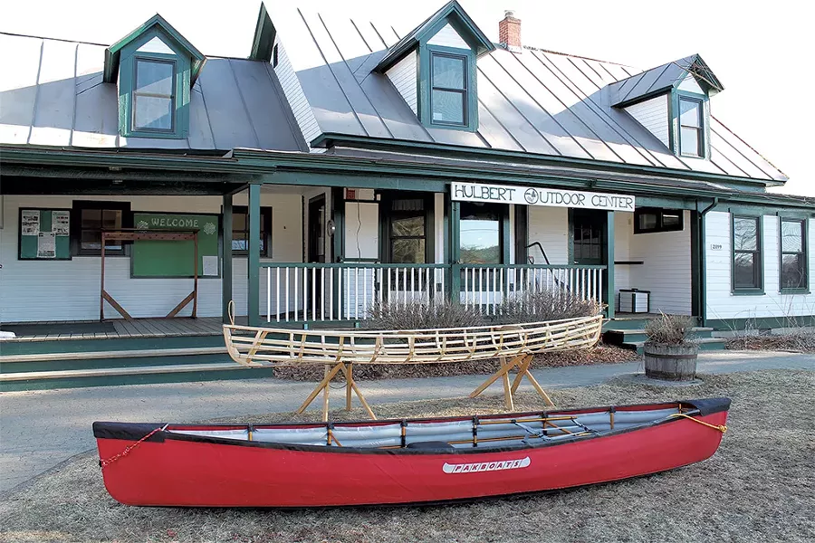 Hand-built canoes at the Wilderness Paddlers Gathering - JULIA SHIPLEY