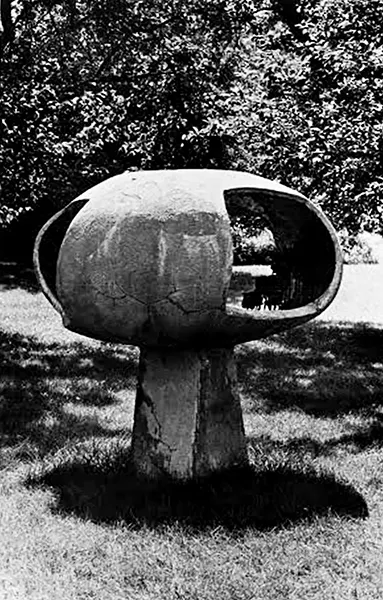 "John the Evangelist" sculpture by Charles Forrester - COURTESY OF THE BUNDY MODERN