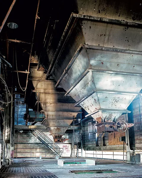 Inside the Moran Plant - COURTESY OF DAN CARDON