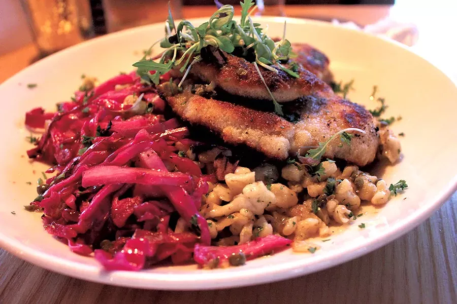 Pork schnitzel - ANDREA SUOZZO