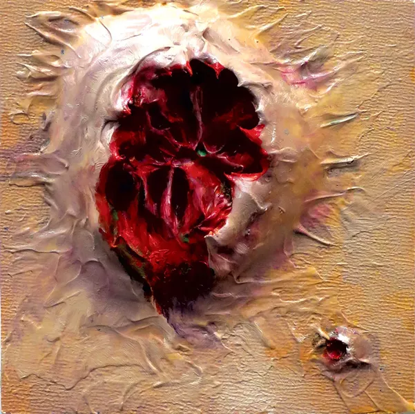 An "open sores" canvas - MATTHEW THORSEN