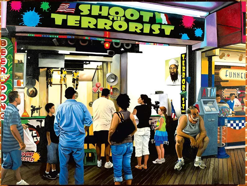 "Shoot the Terrorist (a.k.a. I'm Not Making This Up)" - COURTESY OF ANDY DUBACK