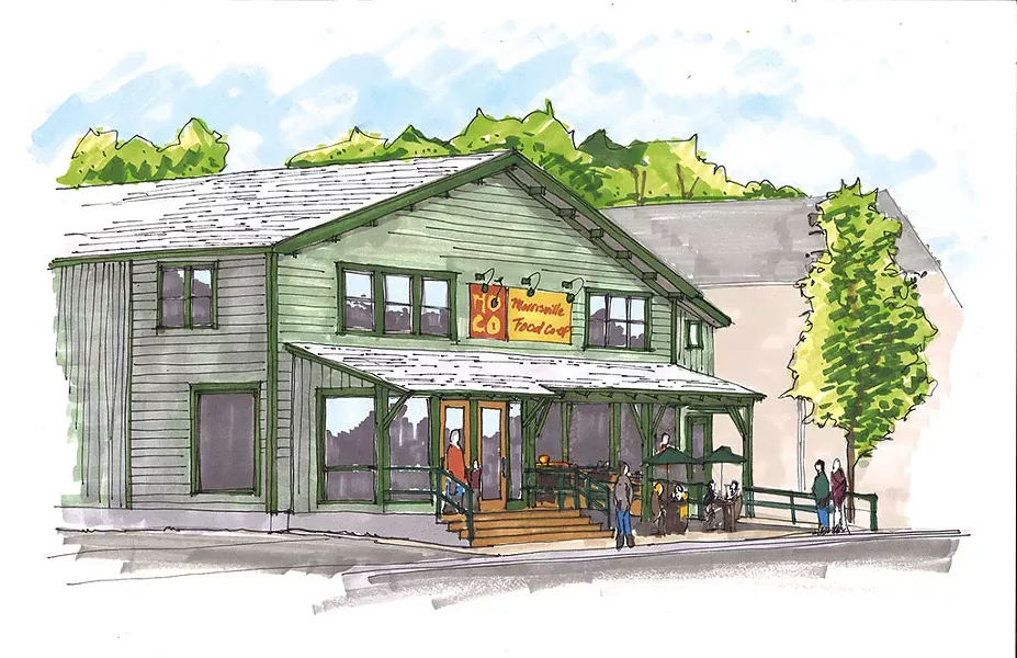 Morrisville Food Co-op rendering