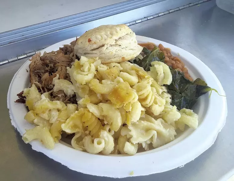 Notorious P.I.G. platter from Back Road BBQ - COURTESY OF BACK ROAD BBQ