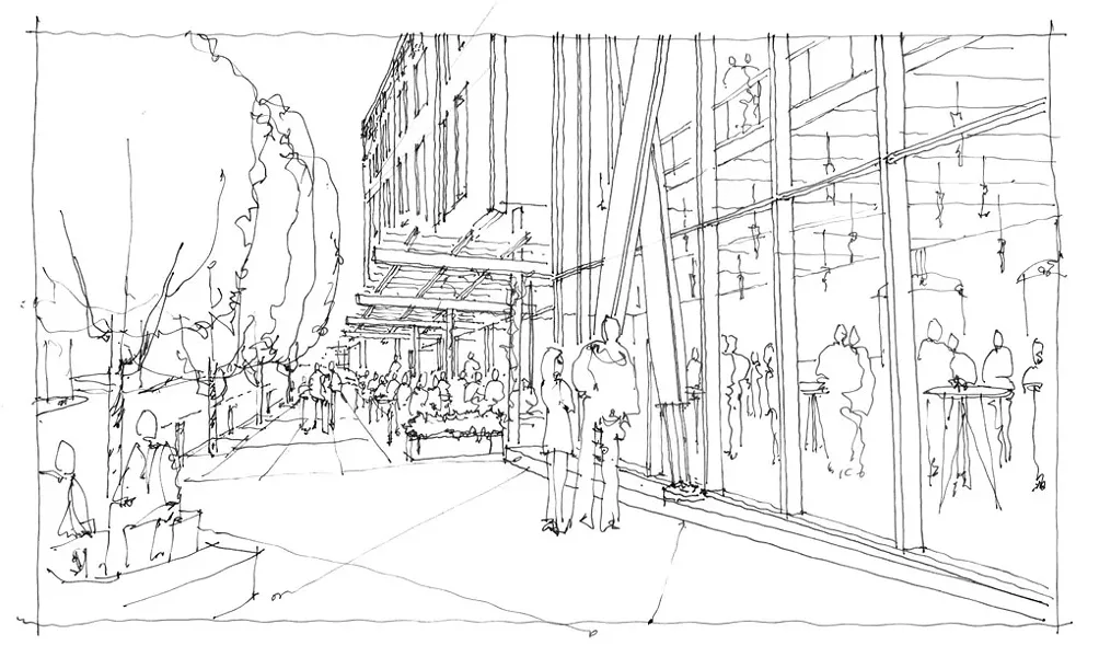 The proposed Strand building in Winooski