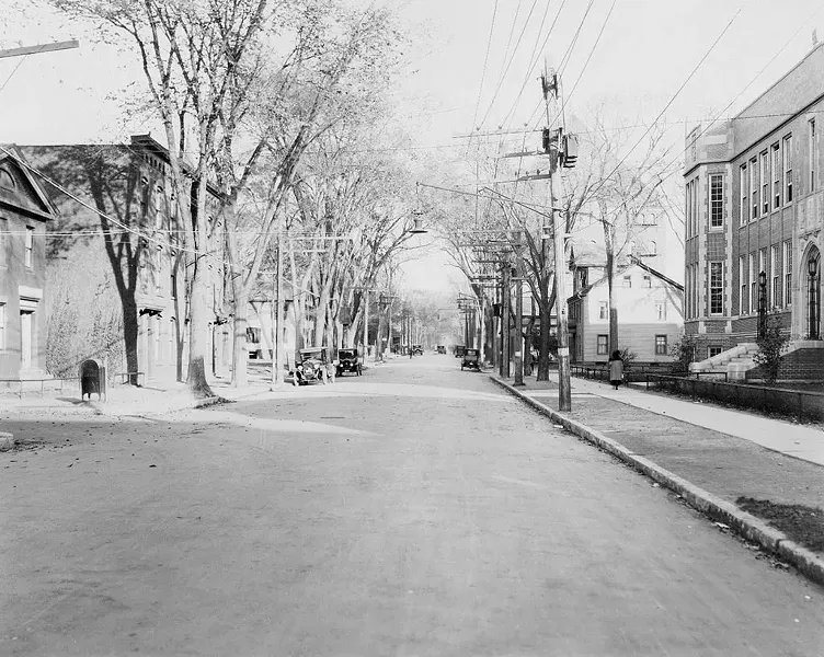 Cathedral School on St. Paul Street - COURTESY OF ADELE DIENNO