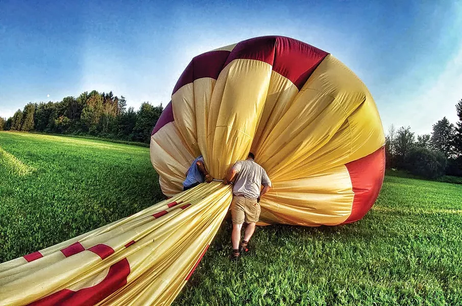Breaking down the balloon - STEPHEN MEASE