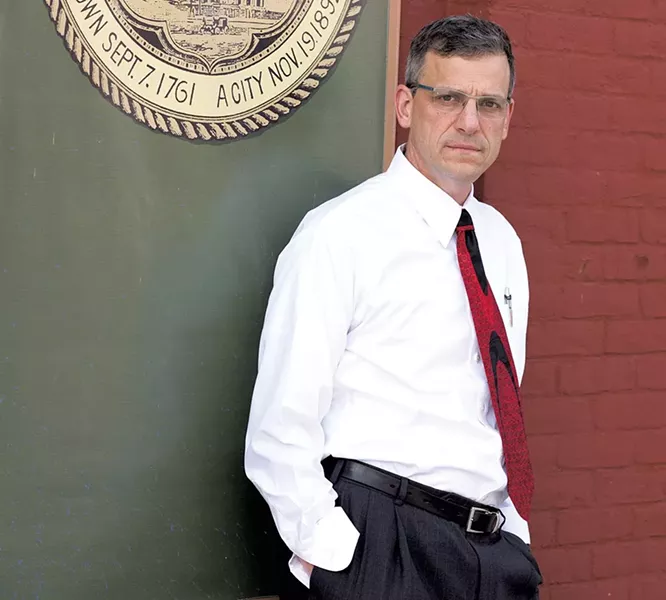 Rutland Mayor Chris Louras - CALEB KENNA