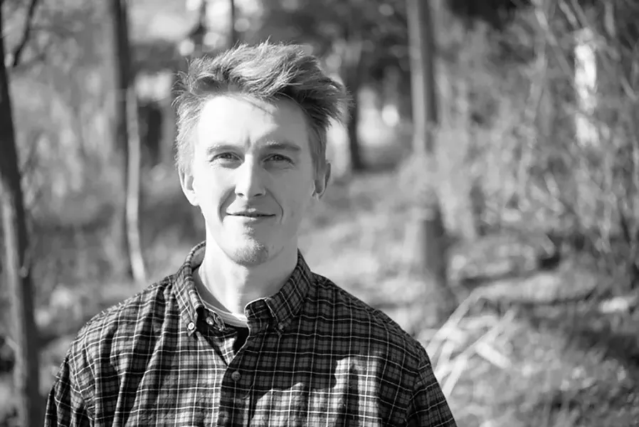 Zig Zag Lit Mag cofounder Muir Haman - COURTESY OF DYLAN GRIFFIN