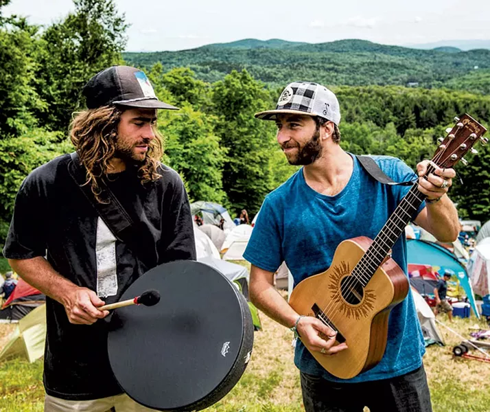 Frendly Gathering cofounders Danny Davis (left) and Jack Mitrani