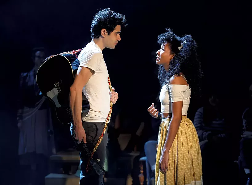 Damon Daunno (Orpheus) and Nabiyah Be (Eurydice) - FILE: JEB WALLACE-BRODEUR
