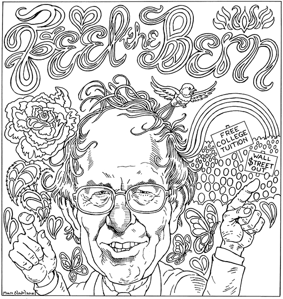 Download the .pdf, print it out, color it, send it back!